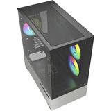 Sharkoon MK7 ARGB , Tower-Gehäuse schwarz, Tempered Glass x 2