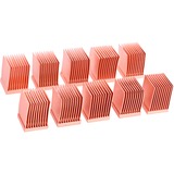 Alphacool GPU RAM Copper Heatsinks 10x10mm, Kühlkörper kupfer, 10 Stück