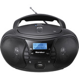 Karcher RR 5028D, Radio schwarz, CD/MP3-Player, UKW/DAB+, Bluetooth, USB, AUX