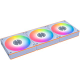 Lian Li UNI FAN CL120 Wireless, Gehäuselüfter weiß, 3er Pack inkl. Controller, 120 mm