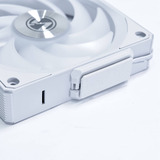 Lian Li UNI FAN CL120 Wireless, Gehäuselüfter weiß, 3er Pack inkl. Controller, 120 mm