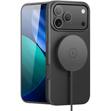 Nevox StyleShell PRO, Handyhülle schwarz, iPhone 17 Pro Max, kompatibel mit MagSafe