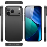 Nevox StyleShell PRO, Handyhülle schwarz, iPhone 17 Pro Max, kompatibel mit MagSafe