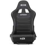 Next Level Racing ERS5 Elite Liegesitz, Rennschalensitz schwarz/weiß, Fabric & Mesh Edition