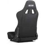 Next Level Racing ERS5 Elite Liegesitz, Rennschalensitz schwarz/weiß, Fabric & Mesh Edition