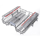 SHARP QW-NA1CU47DW-DE  , Spülmaschine weiß/edelstahl, 60 cm