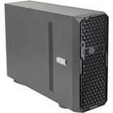 SilverStone WS380-E, Tower-Gehäuse schwarz, NAS-Gehäuse