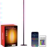 SwitchBot Floor Lamp smarte Stehlampe, LED-Lampe schwarz