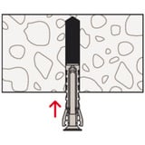 fischer Spreizdübel SX Plus 12x60 hellgrau, 25 Stück