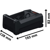 Bosch Professional PRO Dual-Voltage-Ladegerät GAL 12V/18V-80 Professional schwarz, AMPShare Alliance