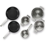 Bosch Topf-Set Pro Induction HEZ9SE060 edelstahl, 6-teilig