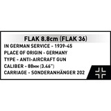 COBI Sd.Kfz.8 und 8.8 cm Flak 36, Konstruktionsspielzeug 