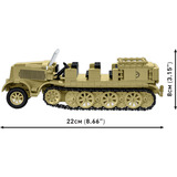 COBI Sd.Kfz.8 und 8.8 cm Flak 36, Konstruktionsspielzeug 