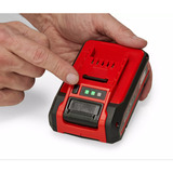 EINHELL PLUS Power-X-Change Starter-Kit, 18Volt 4Ah, Set schwarz/rot, PLUS Akku + Ladegerät