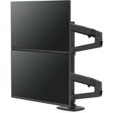 Ergotron LX Dual Monitor Arm, Monitorhalterung schwarz