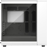 Fractal Design North XL Chalk White TG Clear, Tower-Gehäuse weiß, Tempered Glass-Version