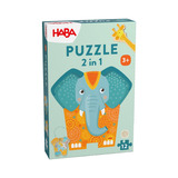 HABA Puzzle 2 in 1 Elefant 