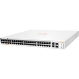 Hewlett Packard Enterprise Networking Instant On Switch 40 Anschlüsse Gigabit CL4 8 Anschlüsse Gigabit CL6 PoE 2 Anschlüsse 10GBT 2 Anschlüsse SFP+ 600 W 1960 600W PoE