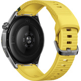 Huawei Watch GT7 46mm (Atum-B39FY), Smartwatch gelb, gelbes Fluorelastomer-Armband