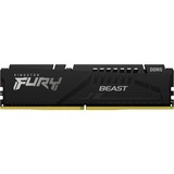 Kingston FURY DIMM 16 GB DDR5-6000 (2x 8 GB) Dual-Kit, Arbeitsspeicher schwarz, KF560C36BBEK2-16, FURY Beast, AMD EXPO