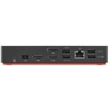 Lenovo ThinkPad USB-C Dockingstation Generalüberholt schwarz, HDMI, DisplayPort, USB