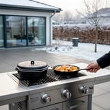 Petromax Feuerpfanne fp25 Essential Line, mit Stiel schwarz, Ø 25cm