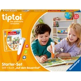 Ravensburger tiptoi Starter-Set: Wieso? Weshalb? Warum? Auf dem Bauernhof, Lernbuch Stift und Bilderbuch