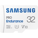 Samsung PRO Endurance 32 GB microSDHC (2022), Speicherkarte weiß, UHS-I U1, Class 10, V10