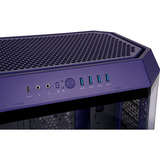 Thermaltake The Tower 600 , Tower-Gehäuse violett, Tempered Glass x 3