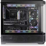Thermaltake View 600 TG Black, Big-Tower-Gehäuse schwarz, Tempered Glass