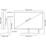 Arozzi Nova 24T1K200, Gaming-Monitor 61 cm (23.8 Zoll), grün, FullHD, IPS, HDMI, DP, Adaptive-Sync, HDR, 200Hz Panel