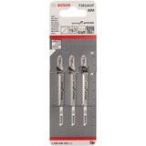 Bosch Professional Stichsägeblatt T 101 AOF Special for Laminate, 83mm 3 Stück