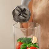 Cecotec Stabmixer Power RetroGreen 1200MAX Cream&Crush grün, 1.200 Watt, mit Zerkleinerer und Schneebesen