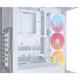 Corsair FRAME 4500X LX ARGB , Tower-Gehäuse weiß, Panoramaglas
