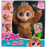 Just Play furReal Peanut laufender Affe mit Bewegungs- und Soundfunktion, Kuscheltier 