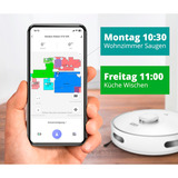 Medion MD11782 X10 SW, Saugroboter weiß