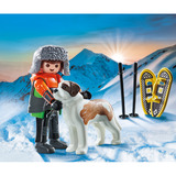 PLAYMOBIL 71741 My Life Wanderer mit Bernhardiner, Konstruktionsspielzeug 