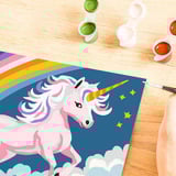 Ravensburger CreArt - Pinkes Einhorn, Malen 