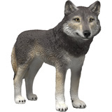 Schleich Wild Life Amerikanischer Wolf, Spielfigur 