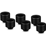 Thermal Grizzly DeltaMate Fitting HT16, Verbindung schwarz, 6er Pack
