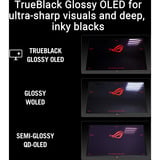 ASUS ROG Swift OLED PG27UCWM, Gaming-Monitor 67.3 cm (26.5 Zoll), schwarz, UltraHD/4K, Dual Mode, USB-C, DP, HDMI, 240Hz Panel