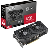 ASUS Radeon RX 7600 XT DUAL GAMING OC, Grafikkarte RDNA 3, GDDR6, 2x DisplayPort, 2x HDMI 2.1