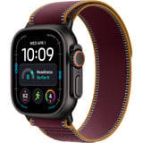 Apple Watch Ultra 4, Smartwatch Titan schwarz, 49 mm, Trail Loop Burgunder M/L, Cellular