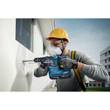 Bosch Professional Akku-Bohrhammer GBH 18V-22 X Professional, 18Volt blau/schwarz, 2x Li-Ionen Akku 4,0Ah, ONECHUCK, in L-BOXX