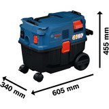 Bosch Professional Allzwecksauger GAS12-25LS, Nass-/Trockensauger Retail