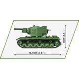 COBI KV-2, Konstruktionsspielzeug Maßstab 1:48
