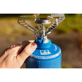 Campingaz Campingkocher Camping Connect CV, Gaskocher silber/blau, 1,25 kW