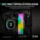 Corsair DIMM 32 GB DDR5-6000 (2x 16 GB) Dual-Kit, Arbeitsspeicher schwarz, CMH32GX5M2D6000Z38, VENGEANCE RGB DDR5, AMD EXPO