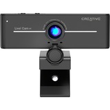 Creative Live! Cam Sync 4k, Webcam schwarz, 4K, Dual-Mikrofon