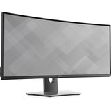 Dell U3417W Generalüberholt, LED-Monitor 86 cm (34 Zoll), schwarz, WQHD, IPS, Curved, HDMI, DP, Mini-DP, USB-Hub